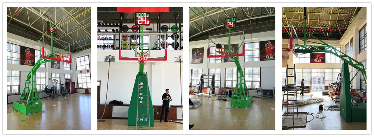 Enhancing Fitness and Team Spirit: Hebei Kangna Yipin Installs Basketball Hoops for Shanxi Fire Brigade