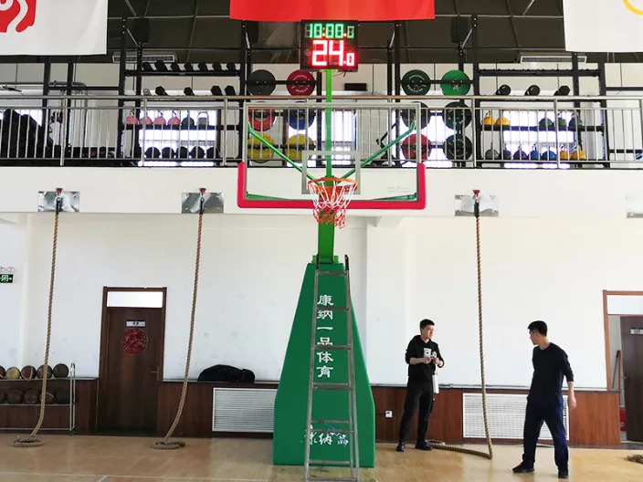 Enhancing Fitness and Team Spirit: Hebei Kangna Yipin Installs Basketball Hoops for Shanxi Fire Brigade