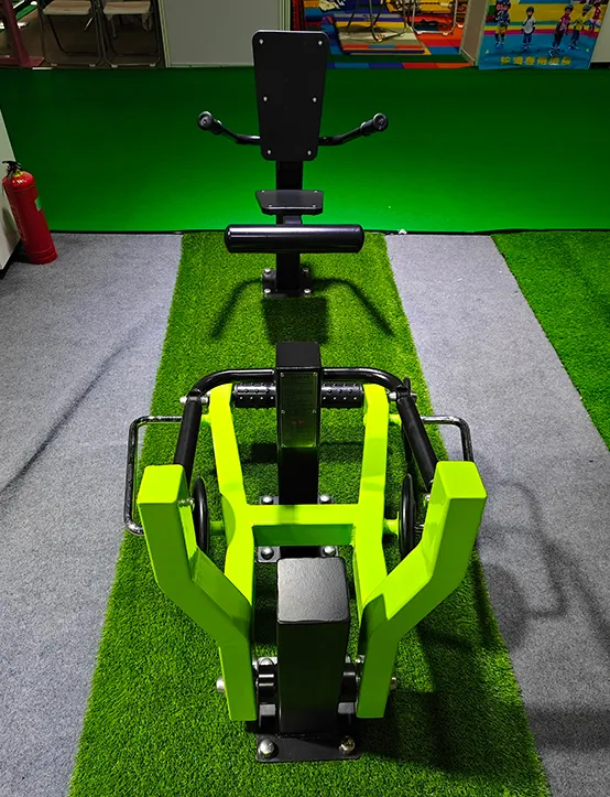 Outdoor Leg Press Station