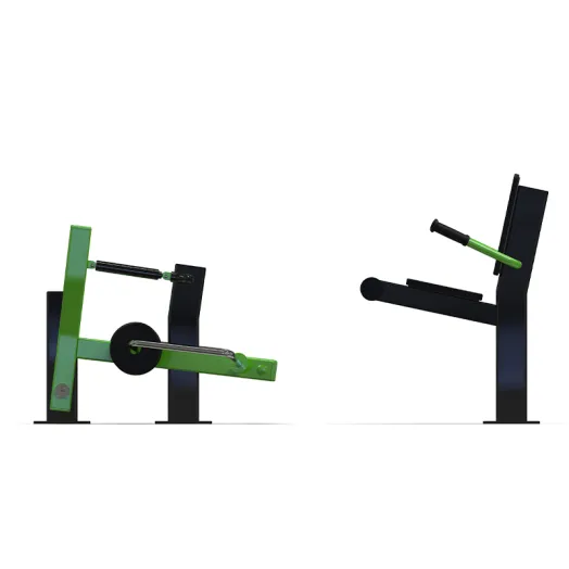 Outdoor Leg Press Station
