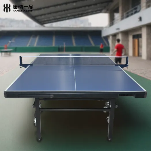 Pingpong Table with High Bounce and Shock Absorption – Ideal for Indoor Training and Competitions