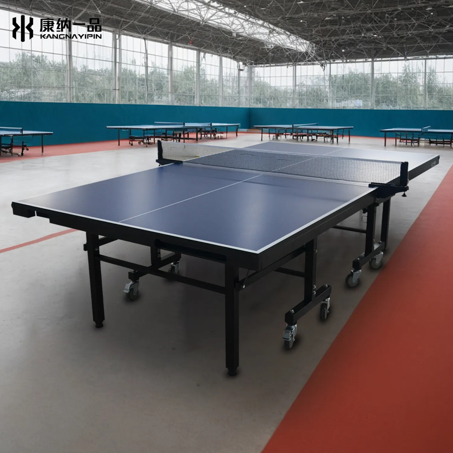 How to set up a table tennis training area
