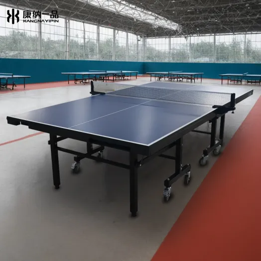 Pingpong Table with High Bounce and Shock Absorption – Ideal for Indoor Training and Competitions