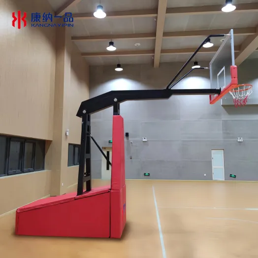 High-Performance Indoor and Outdoor Basketball Stand with Buried Basketball Hoop