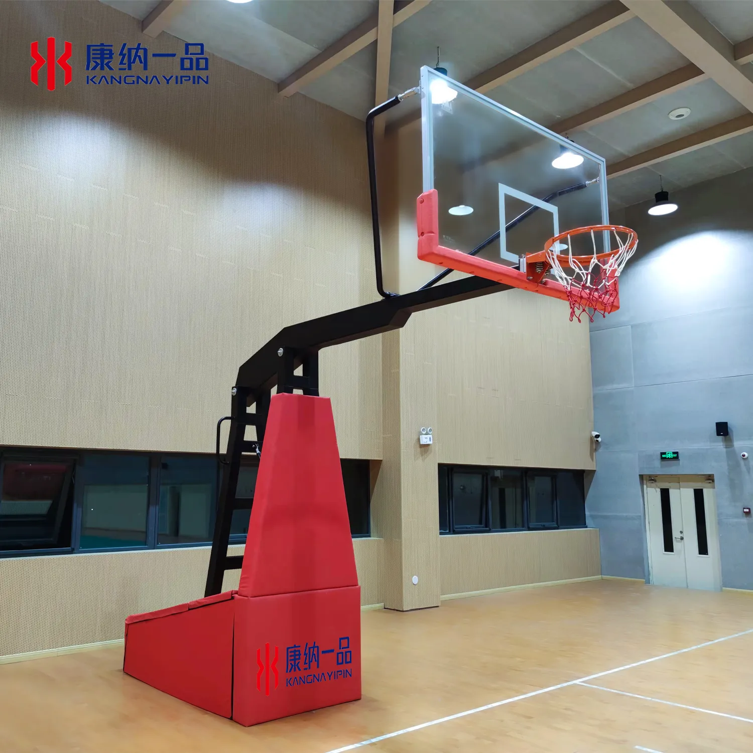 Basketball court lighting and surface solutions