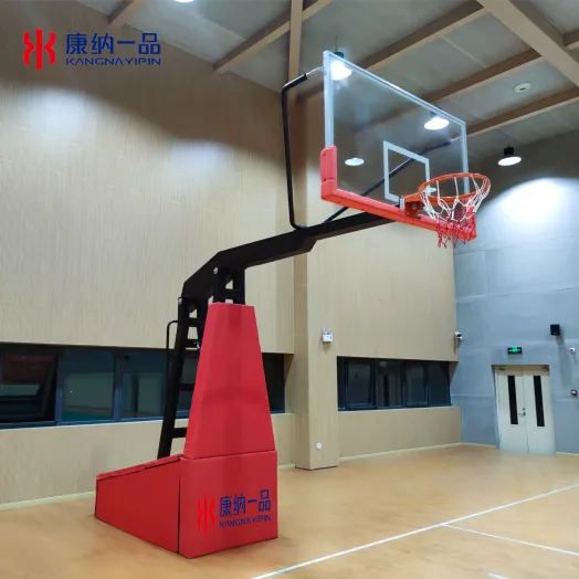 High-Performance Indoor and Outdoor Basketball Stand with Buried Basketball Hoop