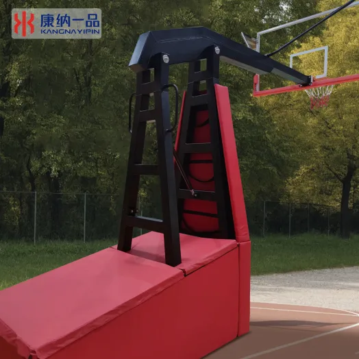 High-Performance Indoor and Outdoor Basketball Stand with Buried Basketball Hoop
