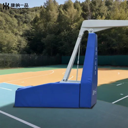 Height Adjustable Outdoor with Light Portable Basketball Hoop Stand 10 Feet Basketball Court Body with Stand