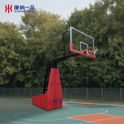 High-Performance Indoor and Outdoor Basketball Stand with Buried Basketball Hoop
