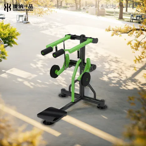 Outdoor Rowing Trainer – Heavy-Duty Back & Arm Workout Machine