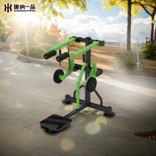 Outdoor Rowing Trainer – Heavy-Duty Back & Arm Workout Machine