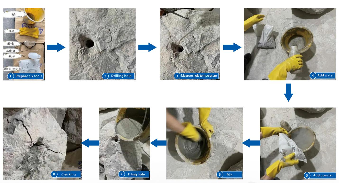 Stone Cracking Powder