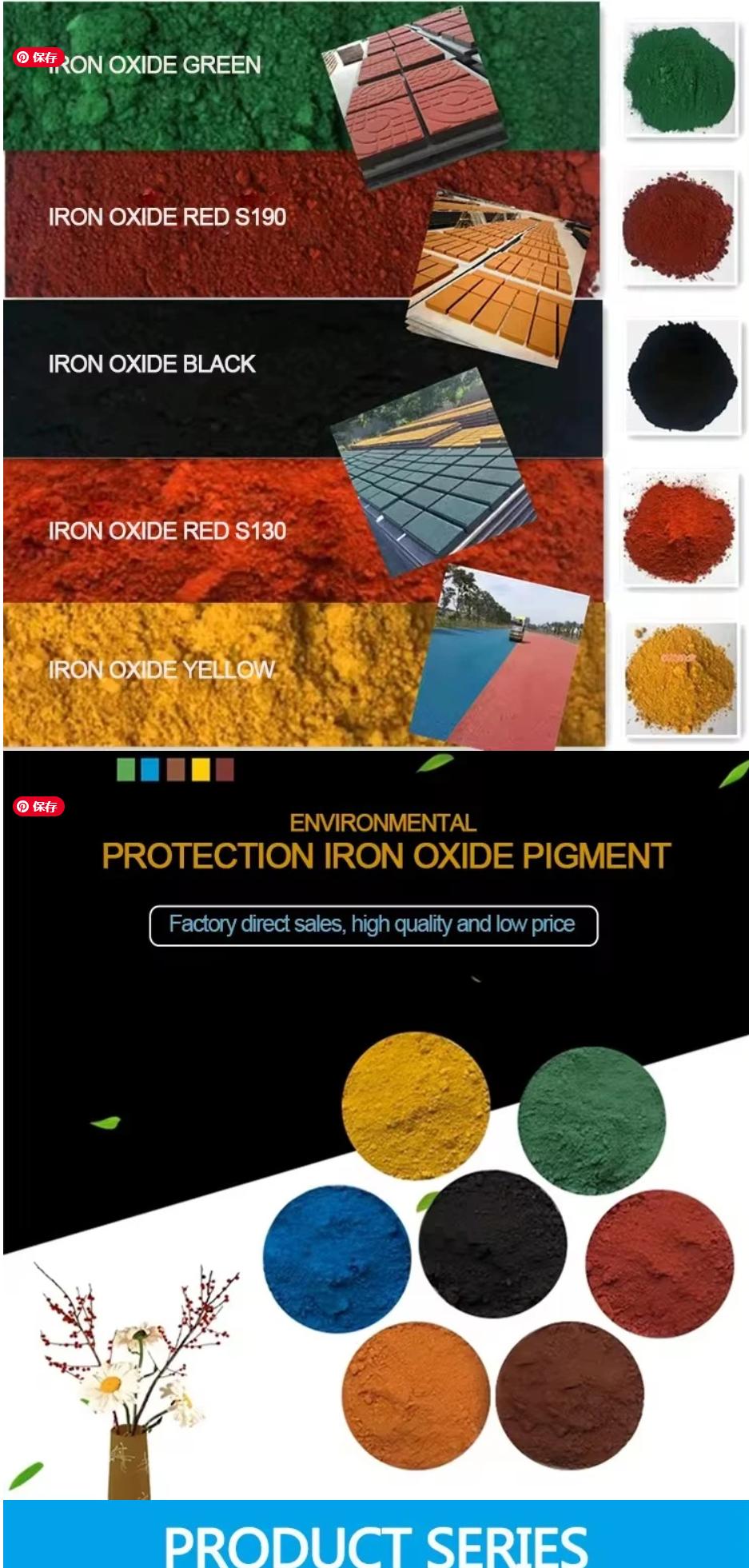 Brick Road Paint Colorful Cement Black Color Pigment Fe2o3 Iron Oxide Yellow Red Iron Oxide Pigments