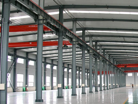 Steel Structure Holding up the Factory of the Future