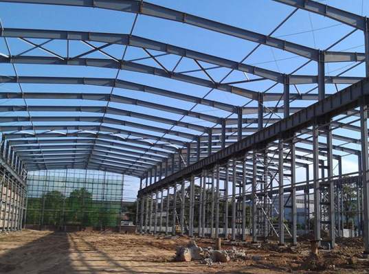 Steel Structure Holding up the Factory of the Future