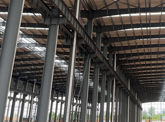 Steel Structure Holding up the Factory of the Future
