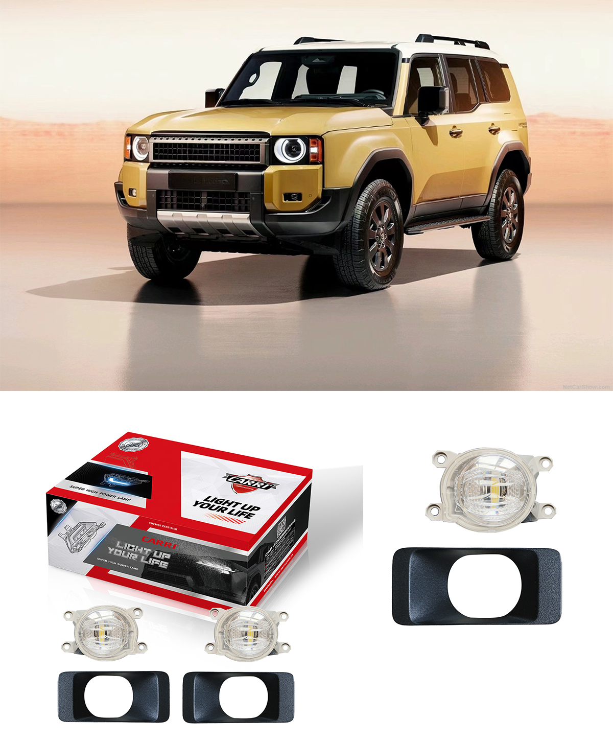 LED FOG LAMP FOR TOYOTA PRADO/LAND CRUISER 250 2024-ON #TB386TA-LED