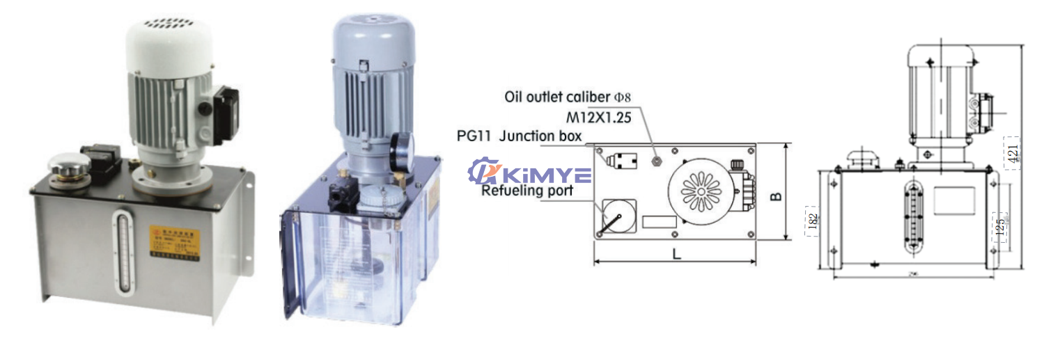 Oil lubrication pump