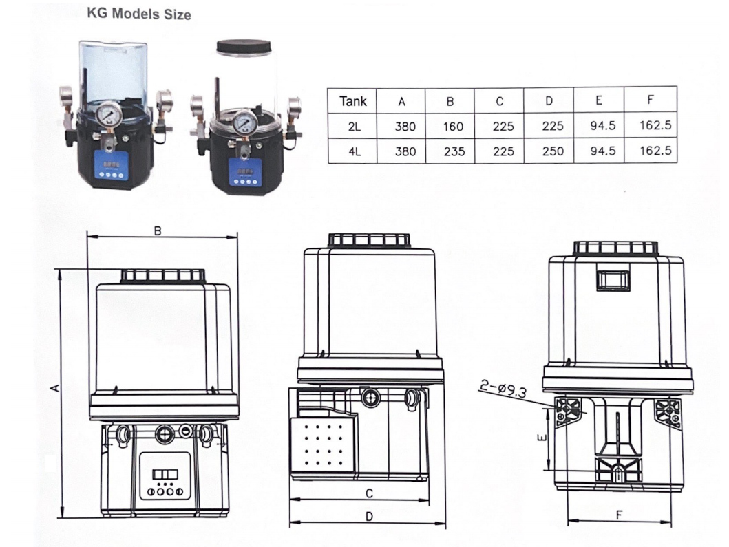 KG Electric Grease Pump