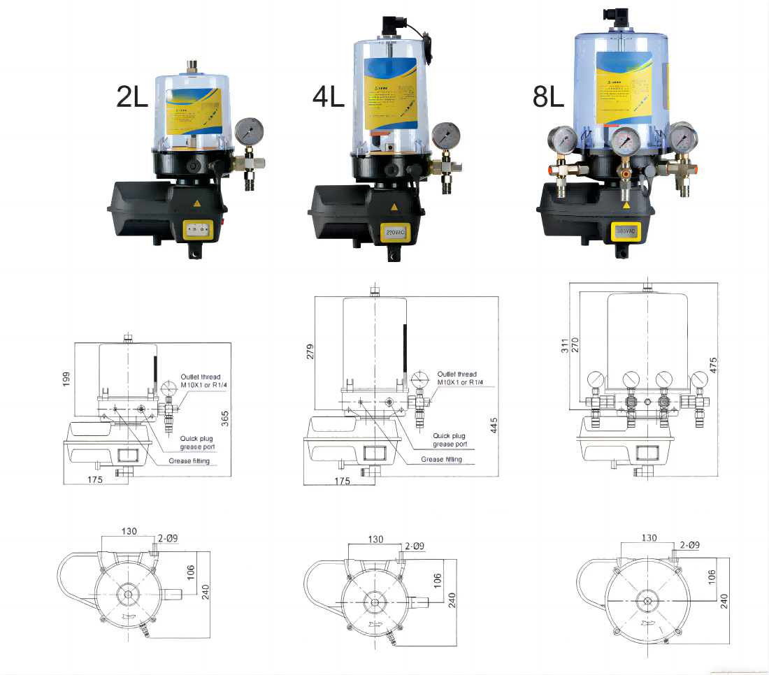 Electric Grease Pump POLY