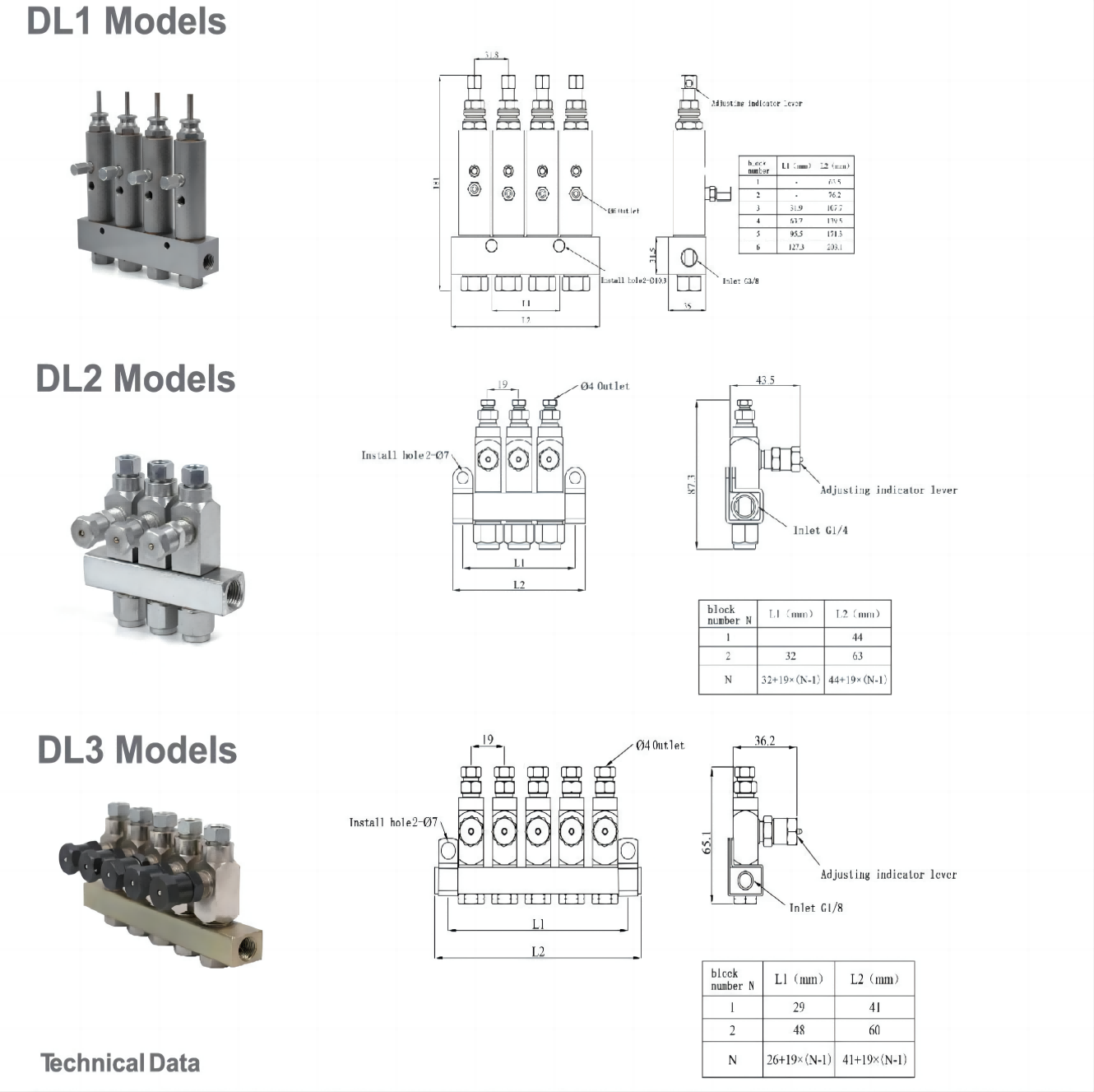 Grease injector DL