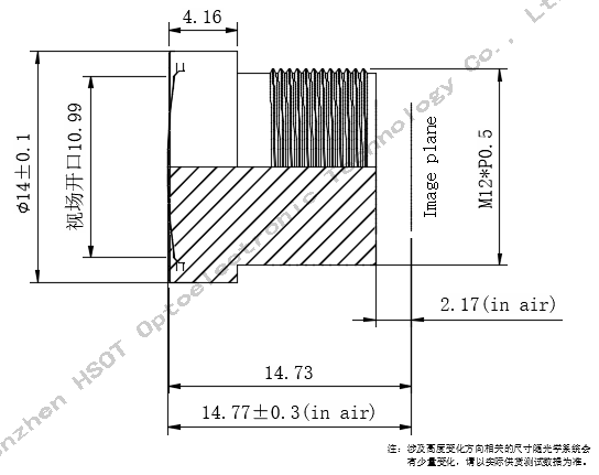 HS-W818 Low Distortion Lens/Lenses