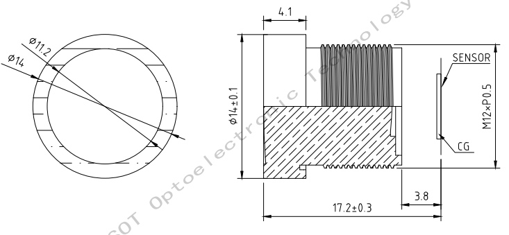 HS-0608 Wide Angle Lens/Lenses