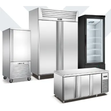 Commercial kitchen refrigerator