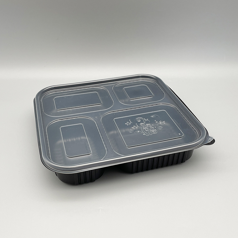 Bulk High Temperature Resistant PP Lunch Box 1300ml