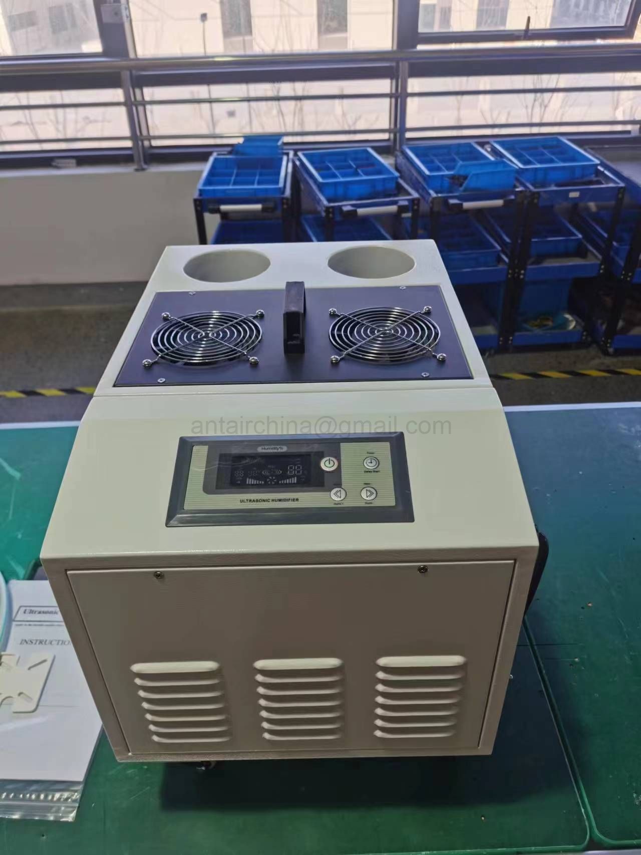 Tipo industrial del humectador ultrasónico del aire 18L/H para el invernadero de la hilandería Tipo industrial del humectador ultrasónico del aire 18L/H para el invernadero de la hilandería