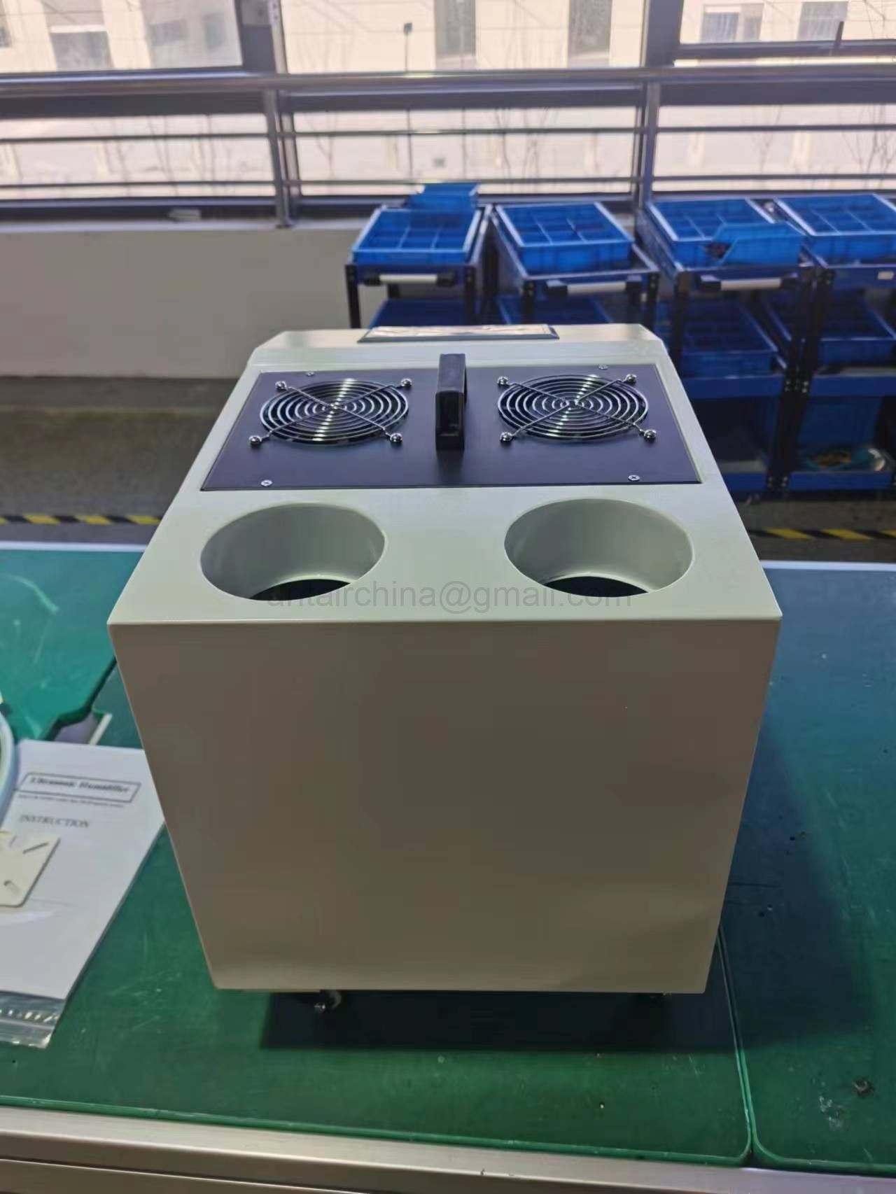 Tipo industrial del humectador ultrasónico del aire 18L/H para el invernadero de la hilandería Tipo industrial del humectador ultrasónico del aire 18L/H para el invernadero de la hilandería