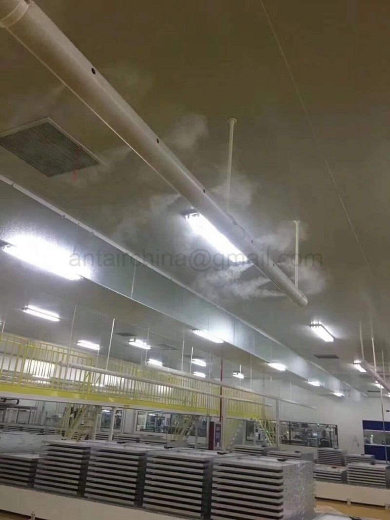 Humidificador industrial portátil de ondas ultrasónicas grande de 60L/h