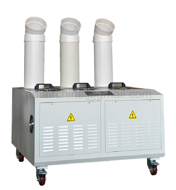 Humidificador ultrasónico portátil industrial grande de la onda 60L/H