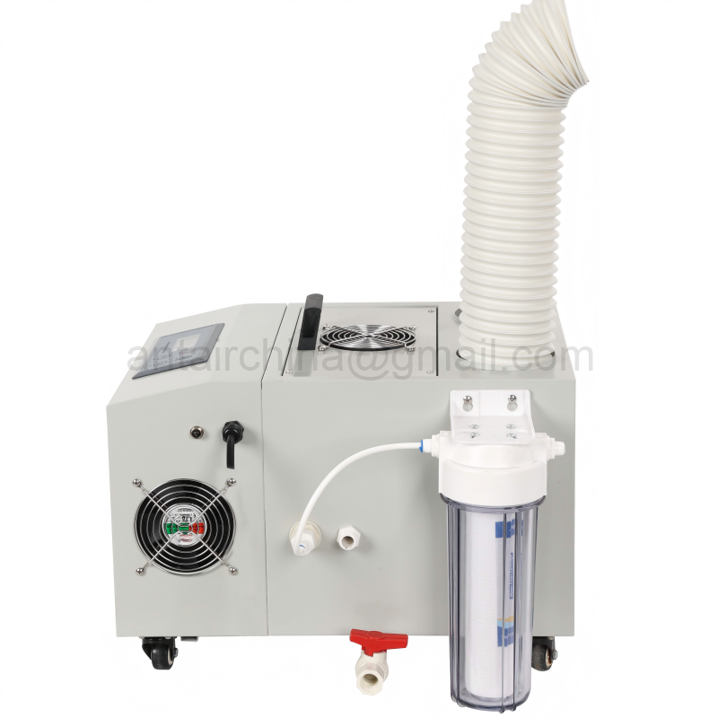 Humidificador ultrasónico industrial comercial 6L/H