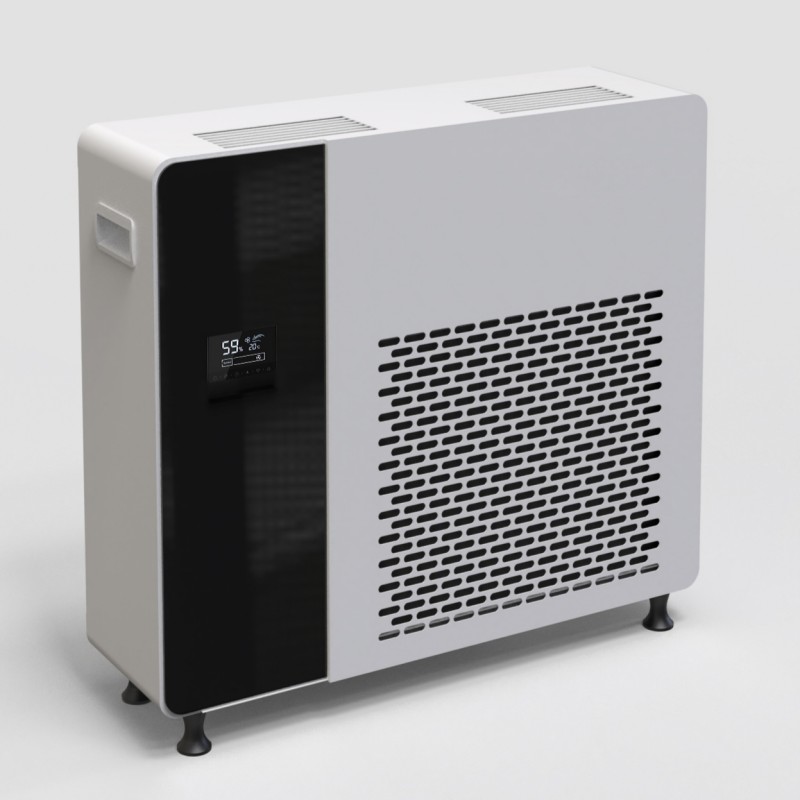 Deshumidificador de piscina interior Full Inverter de 150 L con salida superior