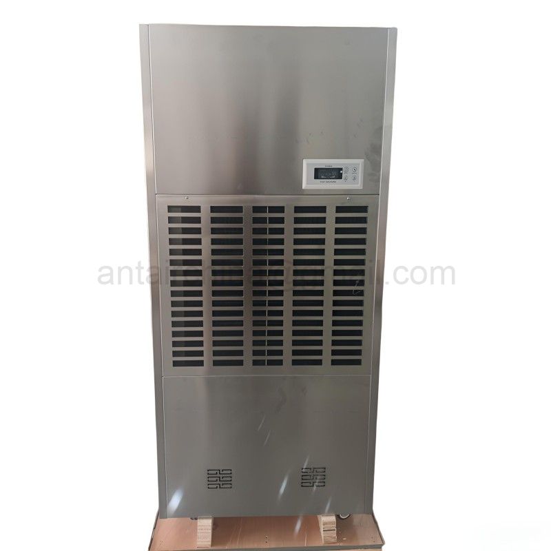 Deshumidificador industrial de condensación con cuerpo de acero inoxidable 240L