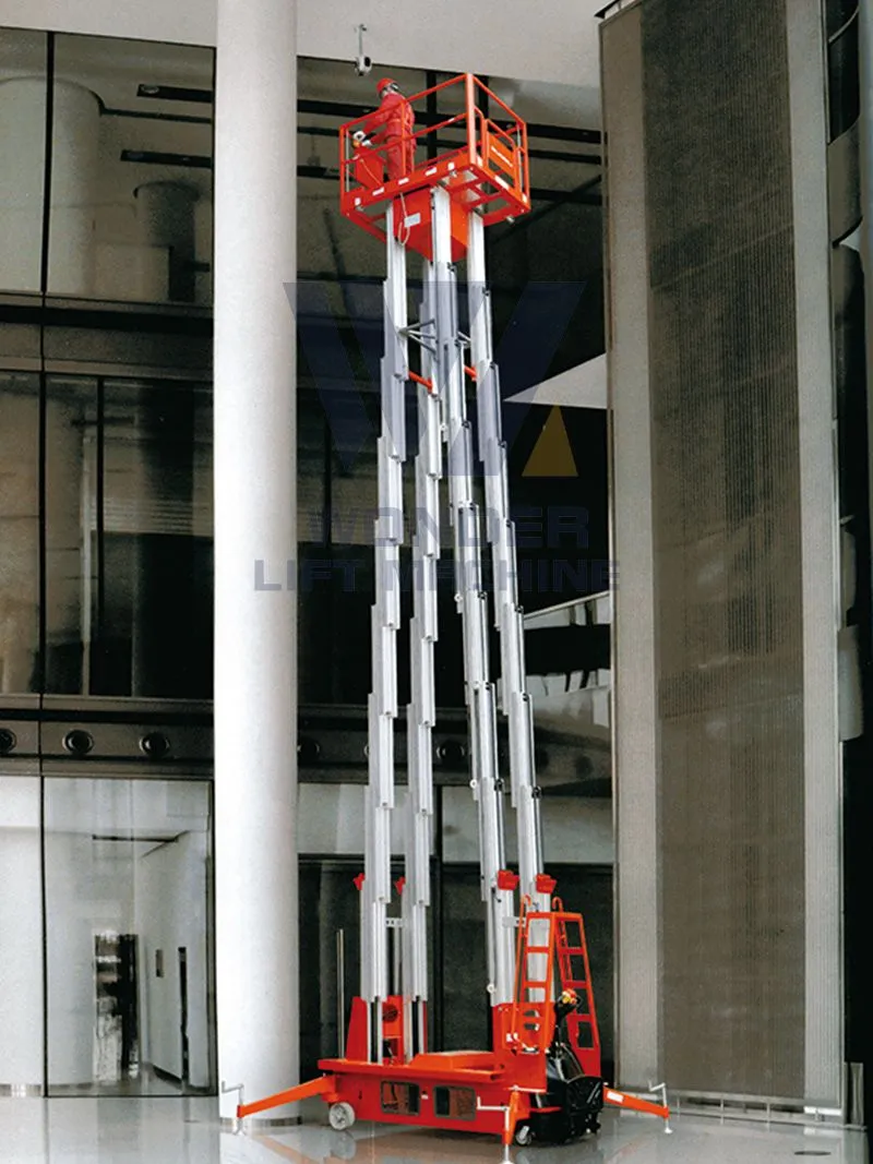 Vertical mast lift, Vertical Man Lift