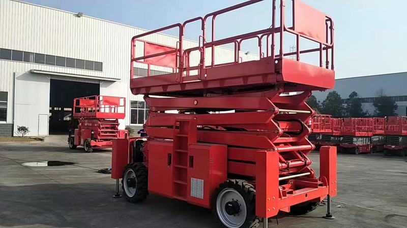 Self-propelled Diesel Scissor Lift