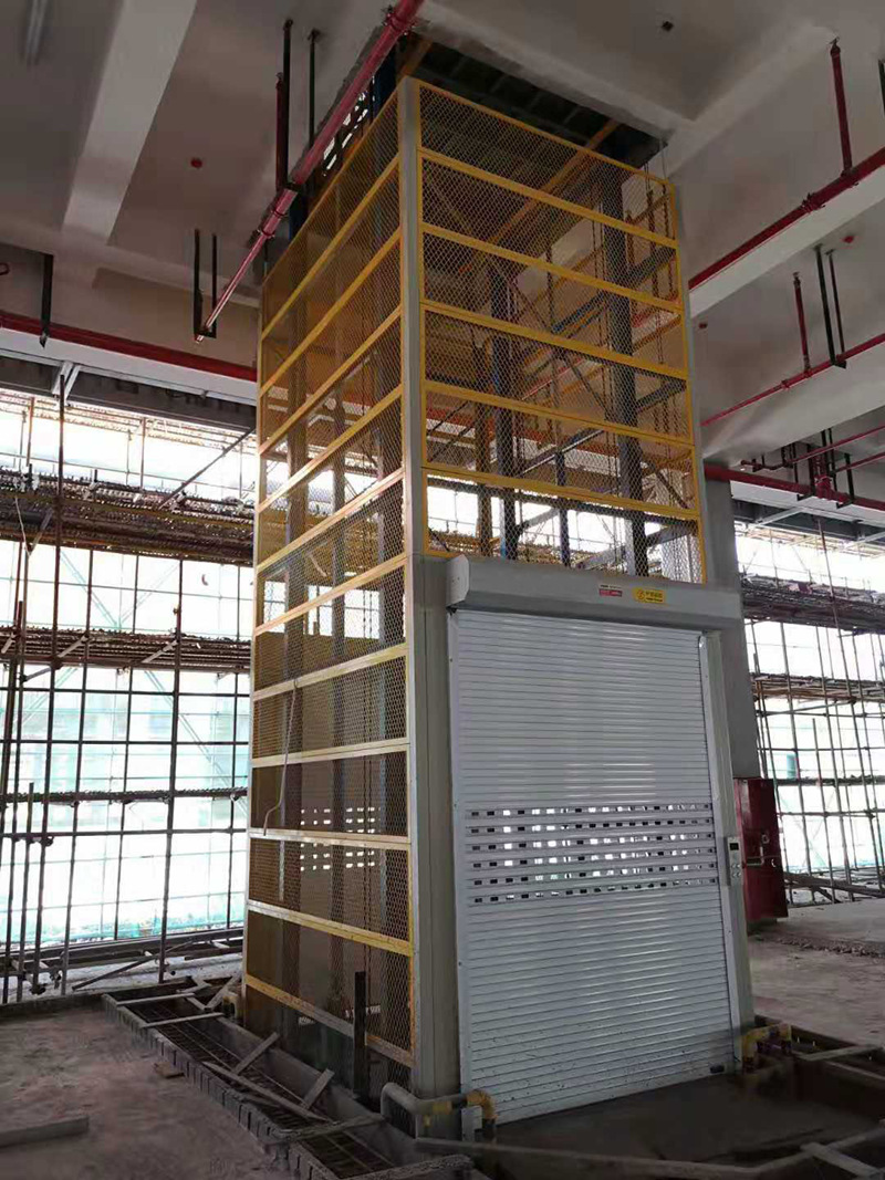 Guide Rail Cargo Lift