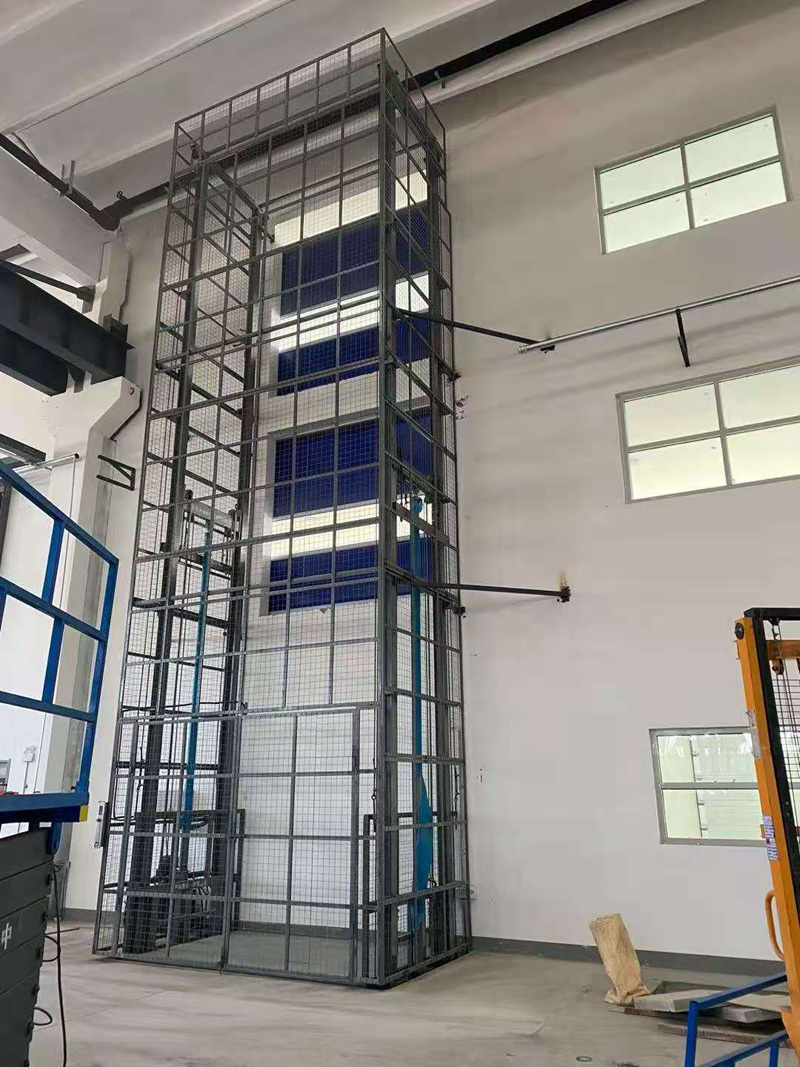 Guide Rail Cargo Lift