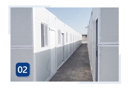 40ft Portable Folding Container House