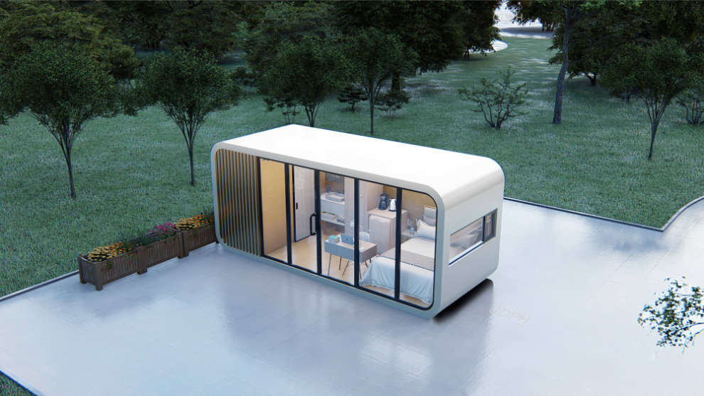 Movable House Office Apple Cabin