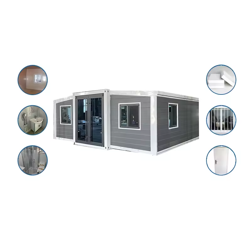 Collapsible Containers Houses 40 Ft Customised For Sale