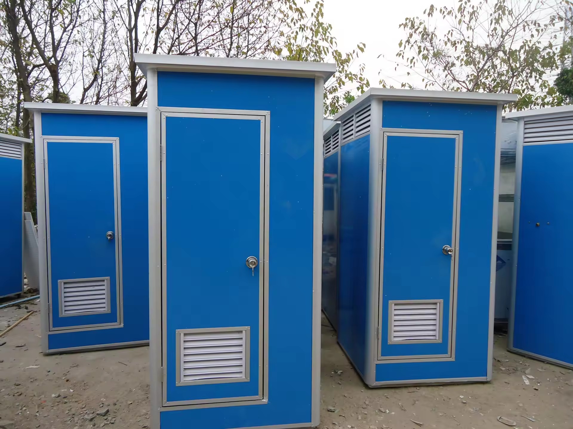 container mobile modular WC public toilet