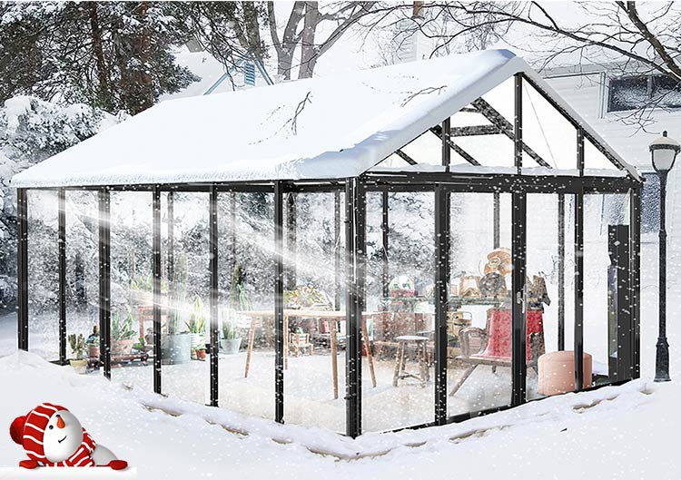 Prefabricated Steel Structure Building Sunrooms