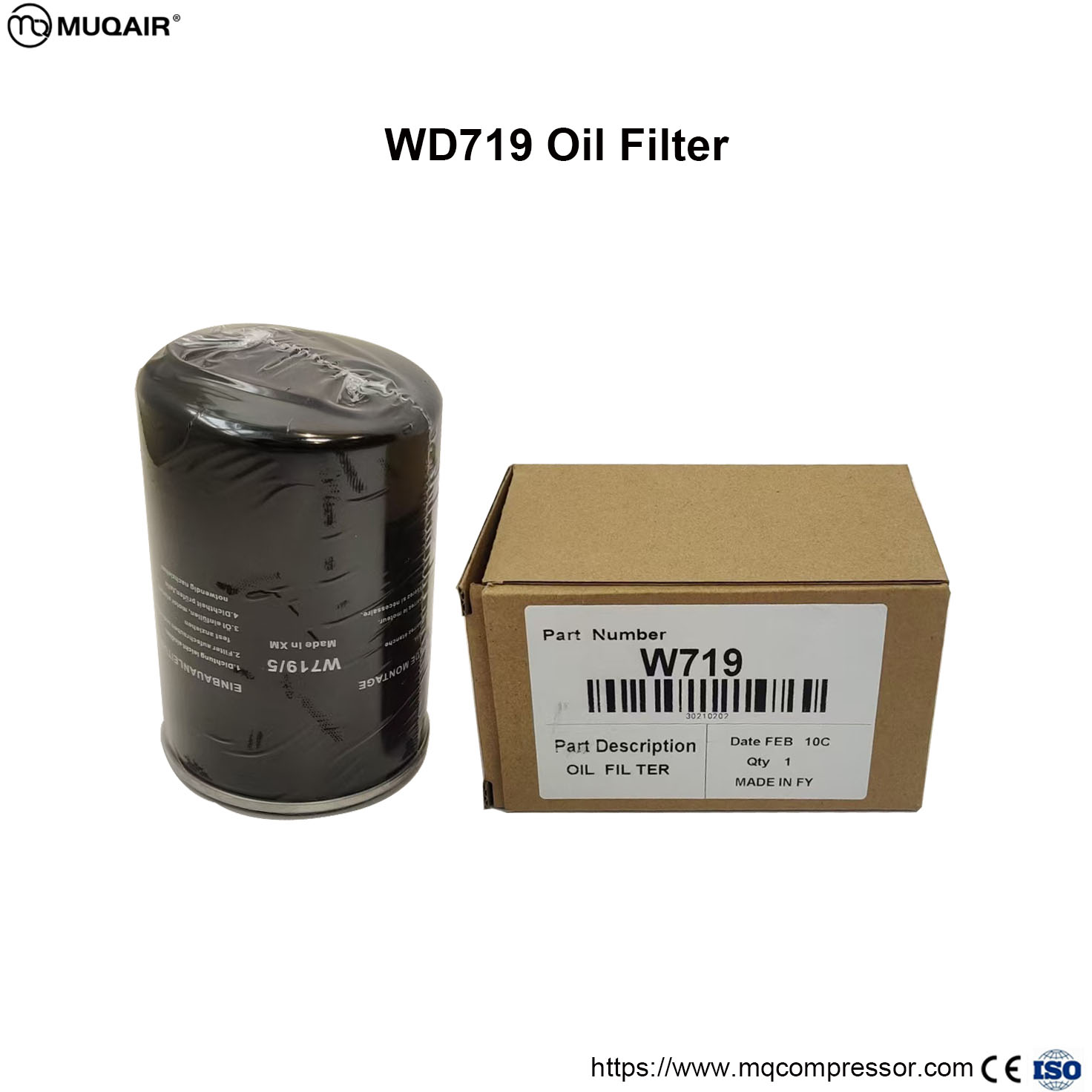 MQE110AW Oil Free Screw Compressor