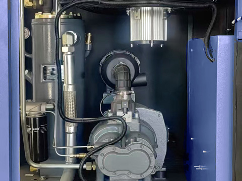 What are the advantages and disadvantages of a scroll air compressor compared with scroll compressor?