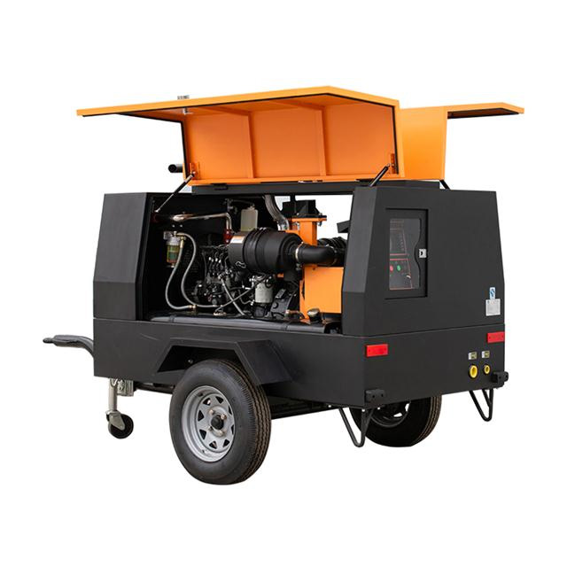 Direct Driven Mobile Mining Screw Air Compressor