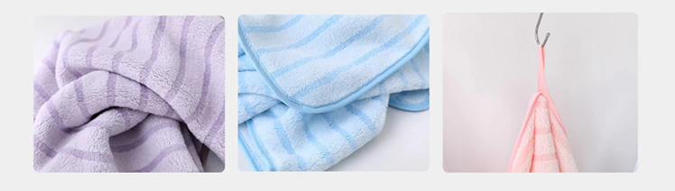 Rectangular Towel - Wide and Narrow Stripe Style