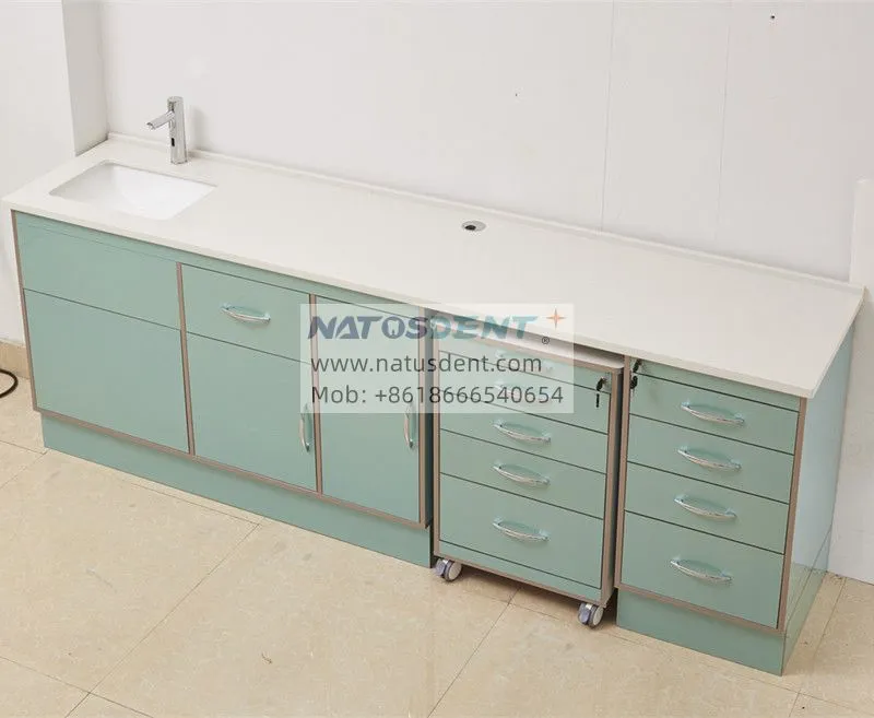 Customized Medical Cabinet Waterproof Green Material NTS-GZ03-1